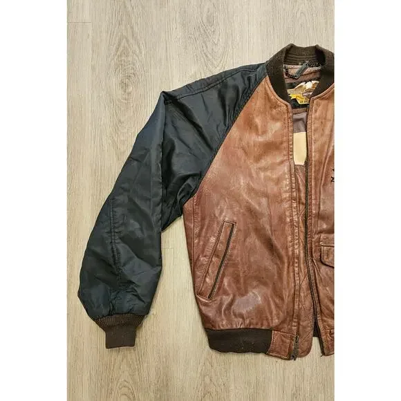 vintage Harley Davidson leather jacket size small